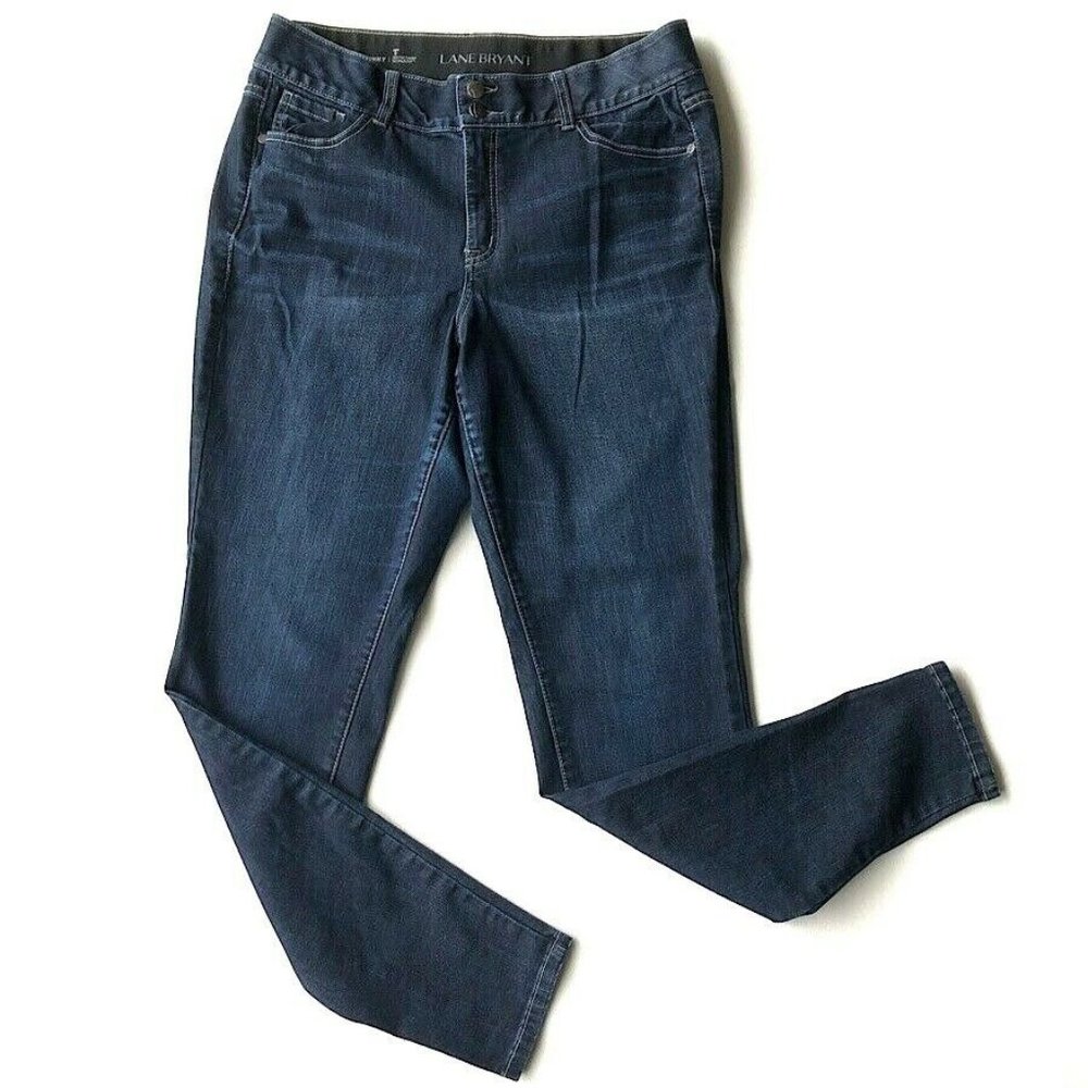 Lane Bryant Skinny Tighter Tummy High Rise Jeans